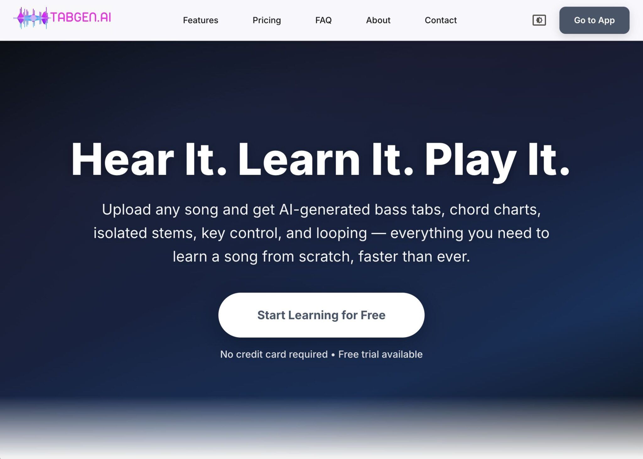 tabgen.ai site